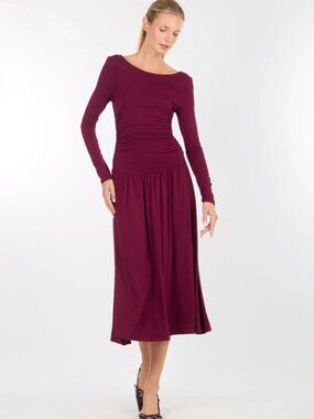 NWOT Super Natural by Secret Mission Florence Dress on Garnet XS